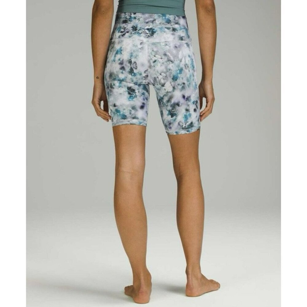Lululemon Align Short 8" Kaleidofloral Multi Size 6 EUC